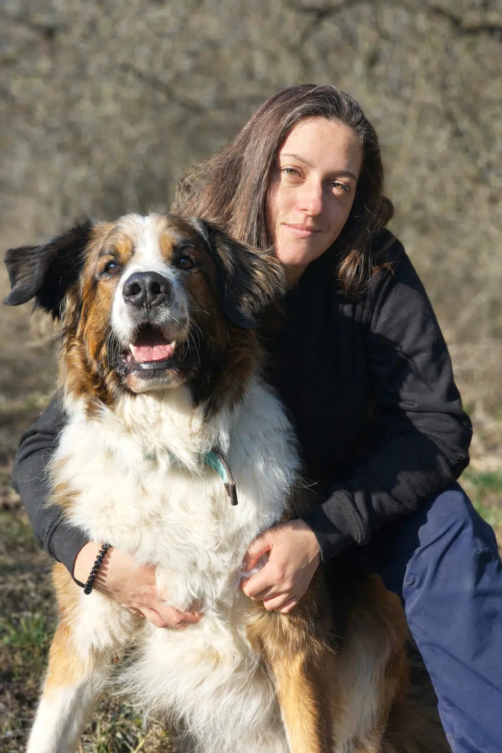 MVDr. Dagmar Holubářová se psem